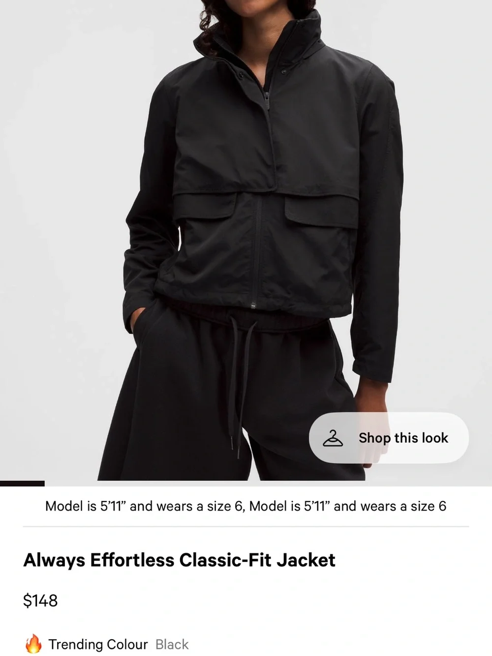 Lululemon Rain Jacket - Picture 1 of 5